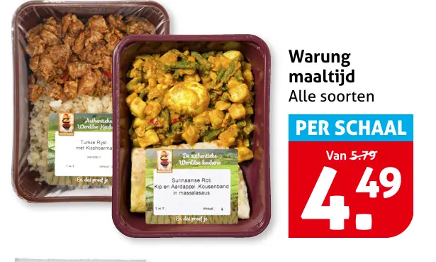 Warung maaltijd