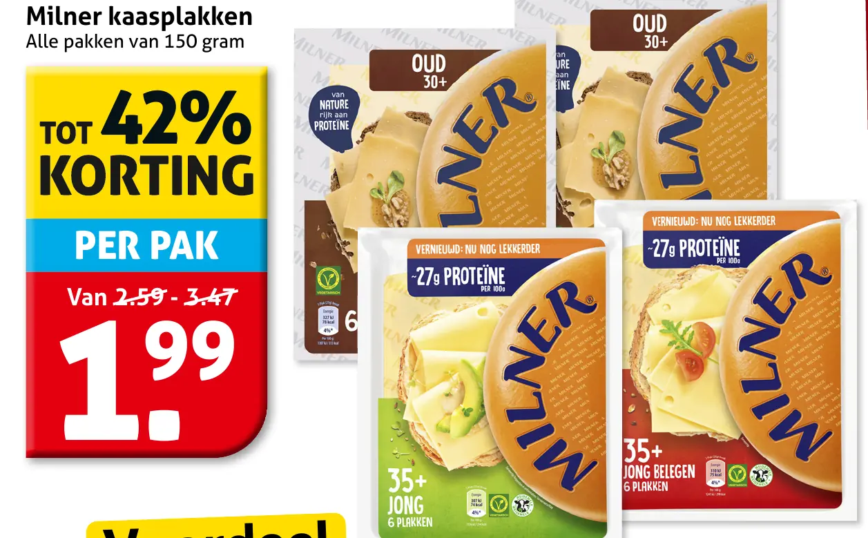 Milner kaasplakken