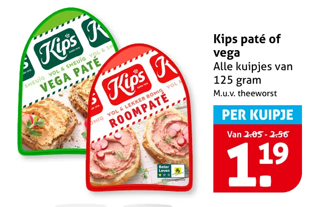 Kips pat&eacute; of vega