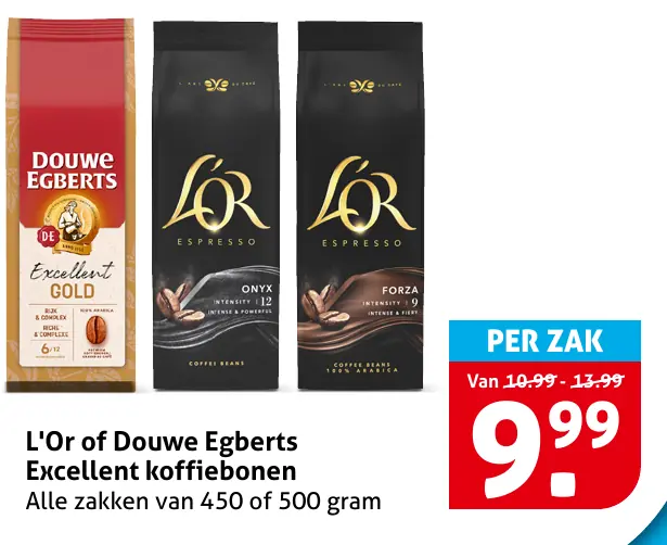 L'Or of Douwe Egberts Excellent koffiebonen