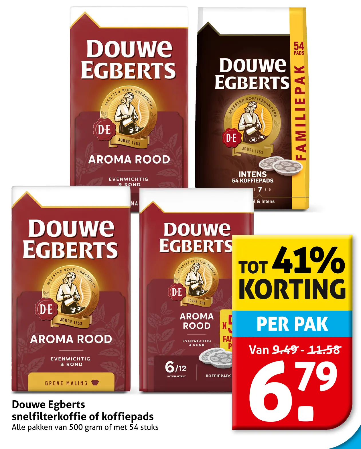 Douwe Egberts snelfilterkoffie