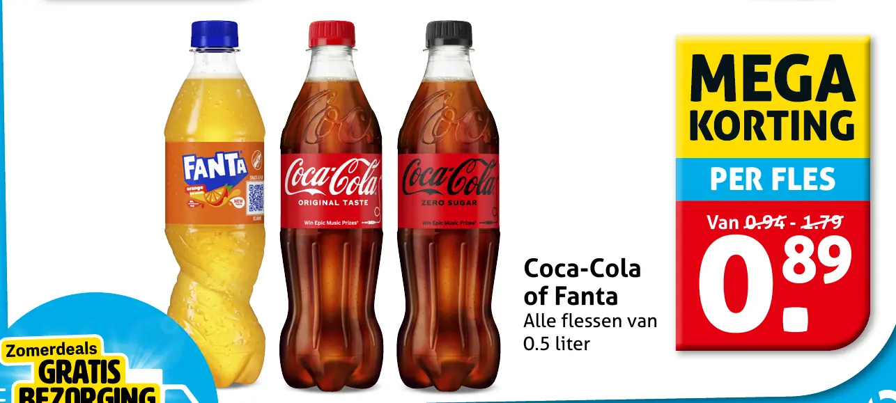 Coca-Cola of Fanta
