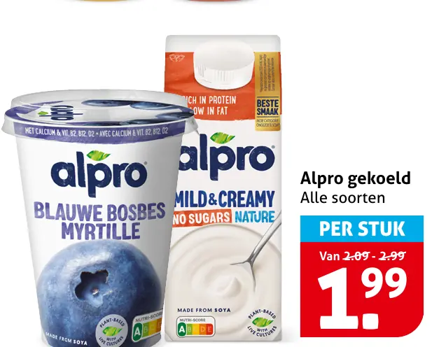 Alpro gekoeld