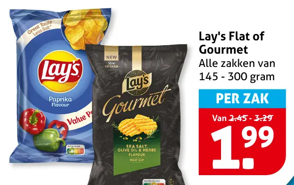 Lay's Flat of Gourmet