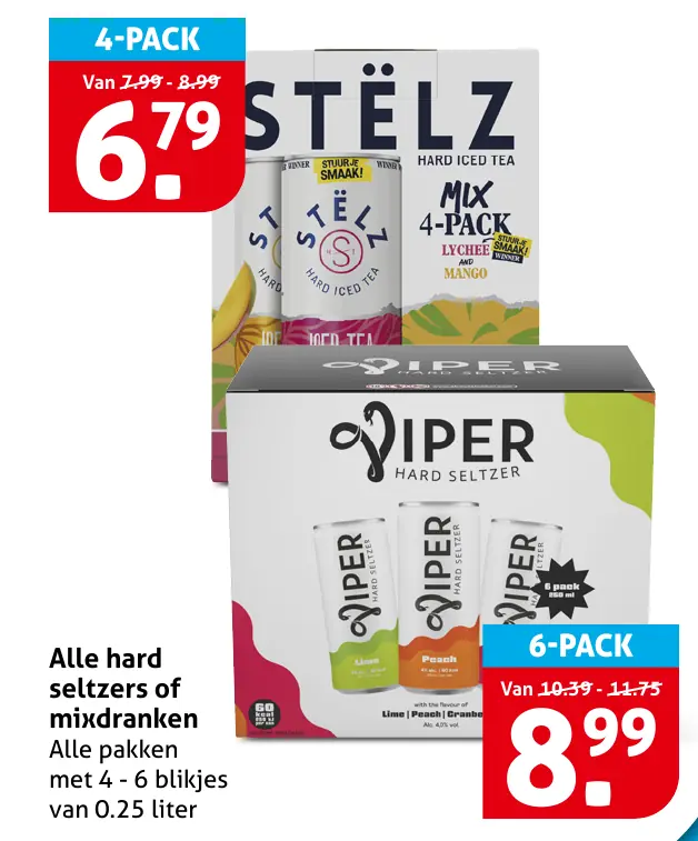Brand, Texels, Desperados, Hertog Jan Speciaal, Karmeliet of Grimbergen