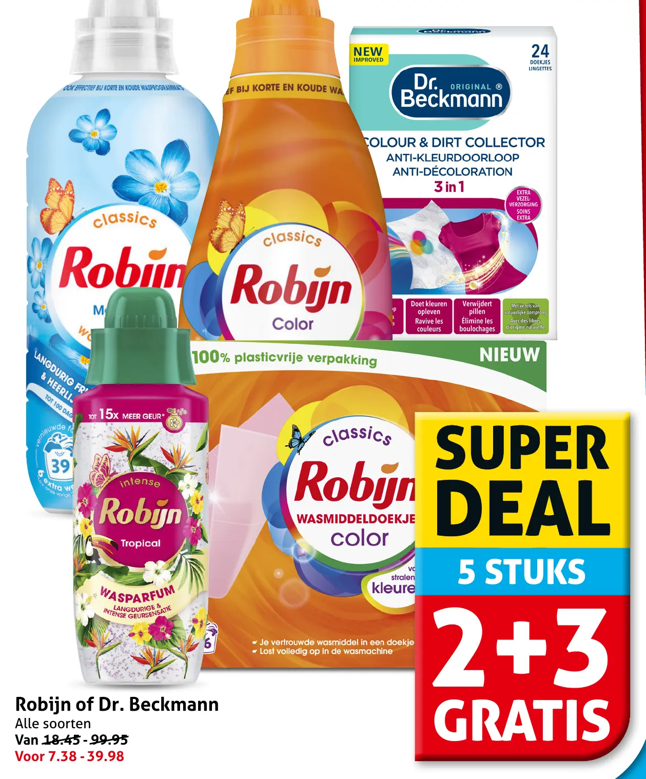 Robijn of Dr. Beckmann — voor €2.99