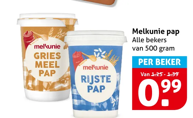 Melkunie pap