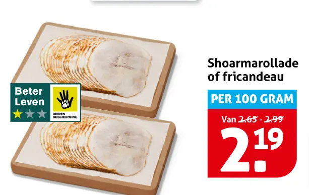 Shoarmarollade of fricandeau