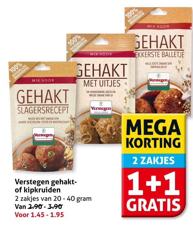 Verstegen gehakt- of kipkruiden