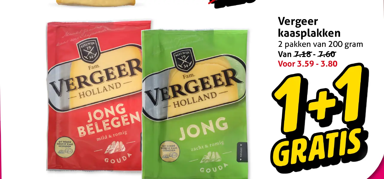 Vergeer kaasplakken