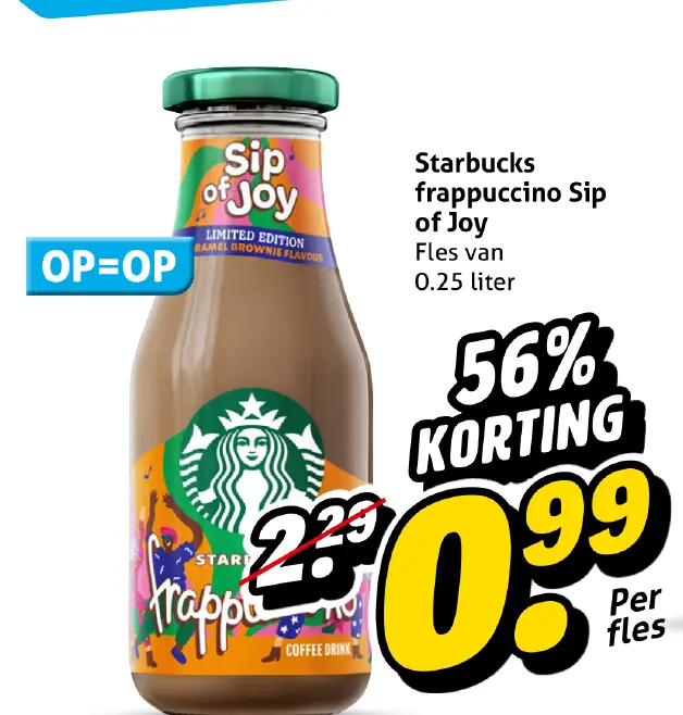 Starbucks frappuccino Sip of Joy