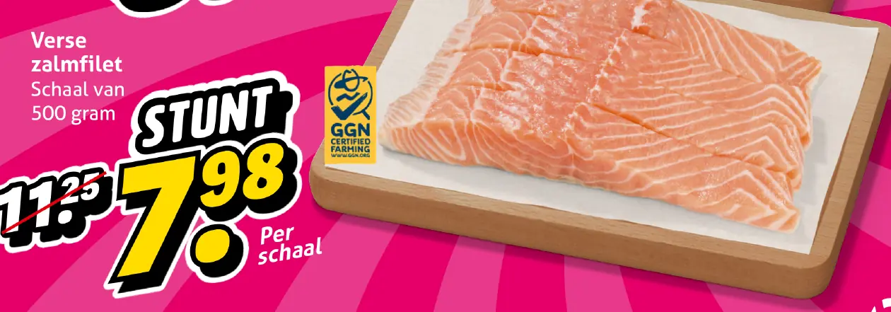 Verse zalmfilet