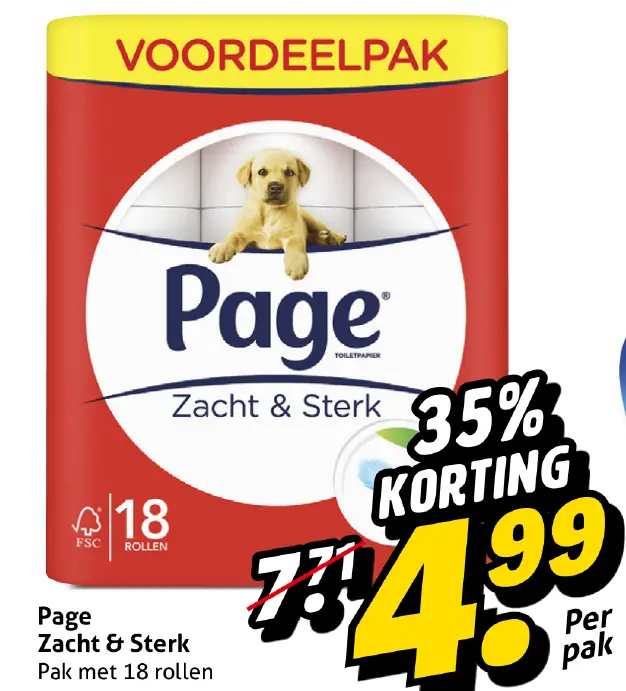 Page Zacht &amp; Sterk