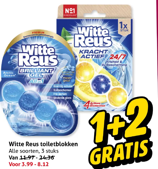 Witte Reus toiletblokken