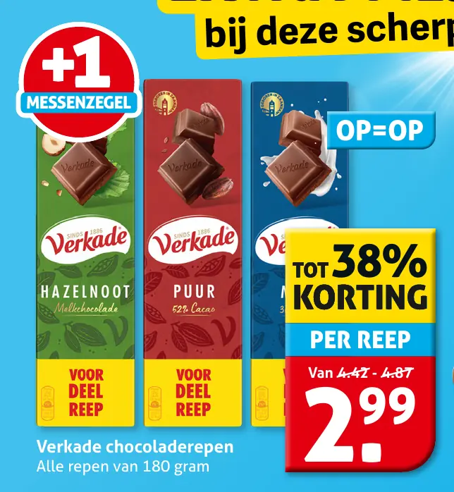 Verkade chocoladerepen