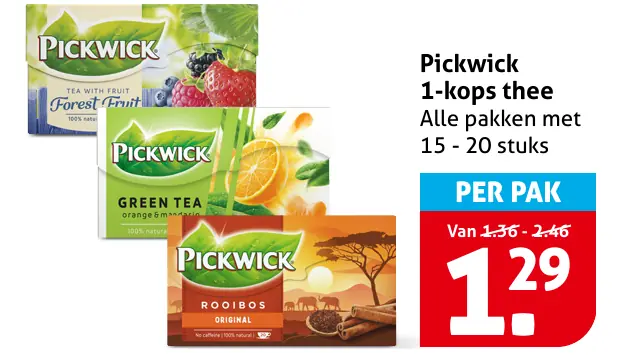 Pickwick 1-kops thee