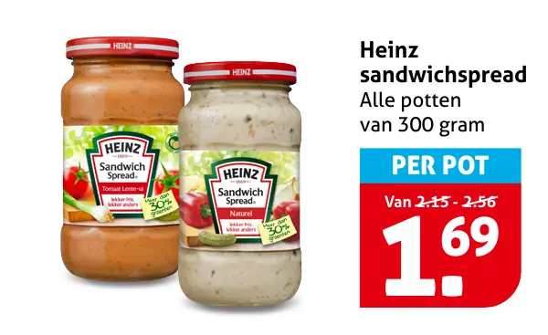 Heinz sandwichspread