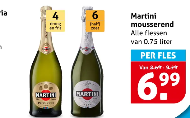 Martini mousserend