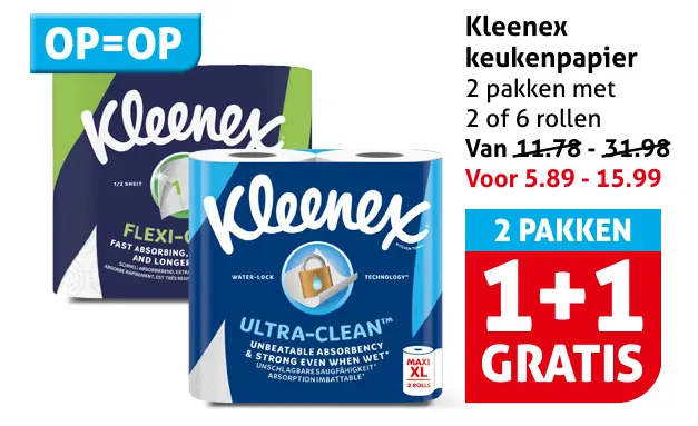Kleenex keukenpapier