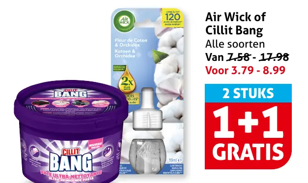Air Wick of Cillit Bang