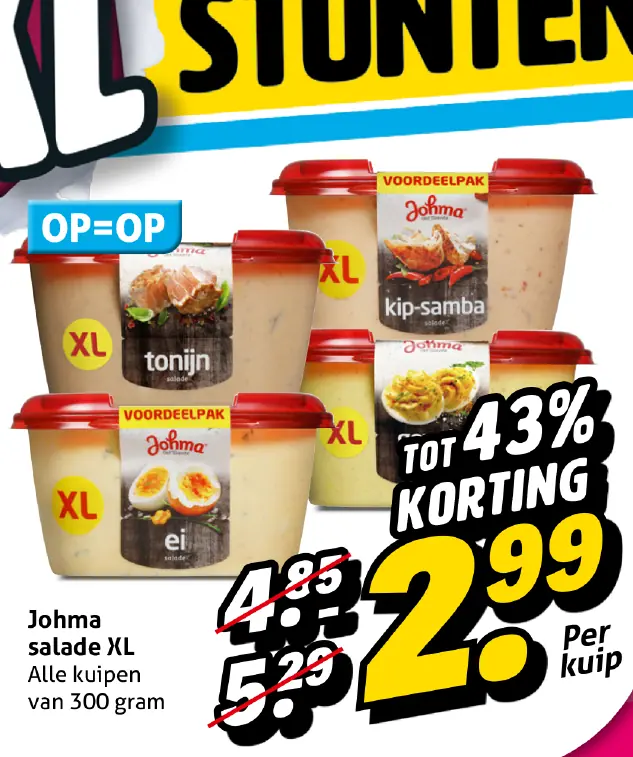 Johma salade XL