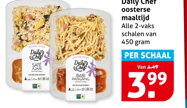 Daily Chef oosterse maaltijd