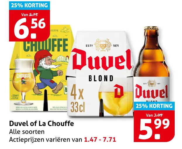 Duvel of La Chouffe