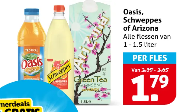 Oasis, Schweppes of Arizona