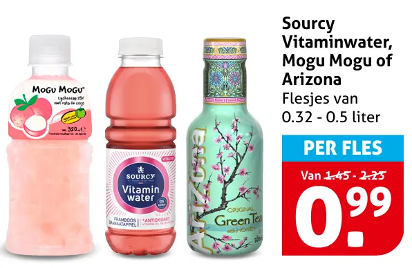 Sourcy Vitaminwater, Mogu Mogu of Arizona