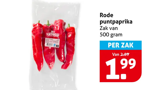 Rode puntpaprika