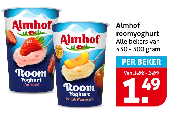 Almhof roomyoghurt