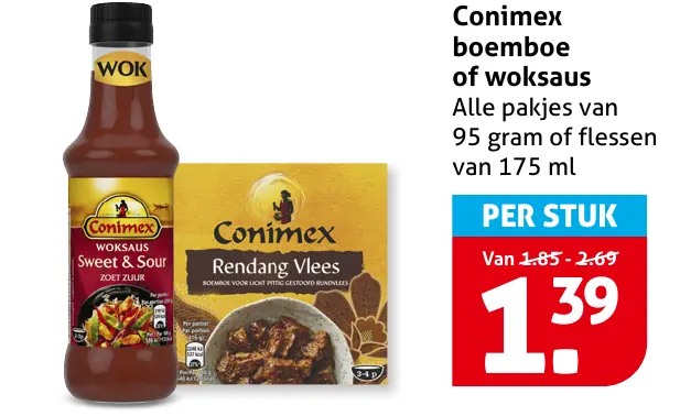 Conimex boemboe of woksaus