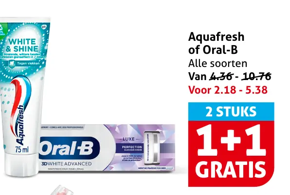 Aquafresh of Oral-B