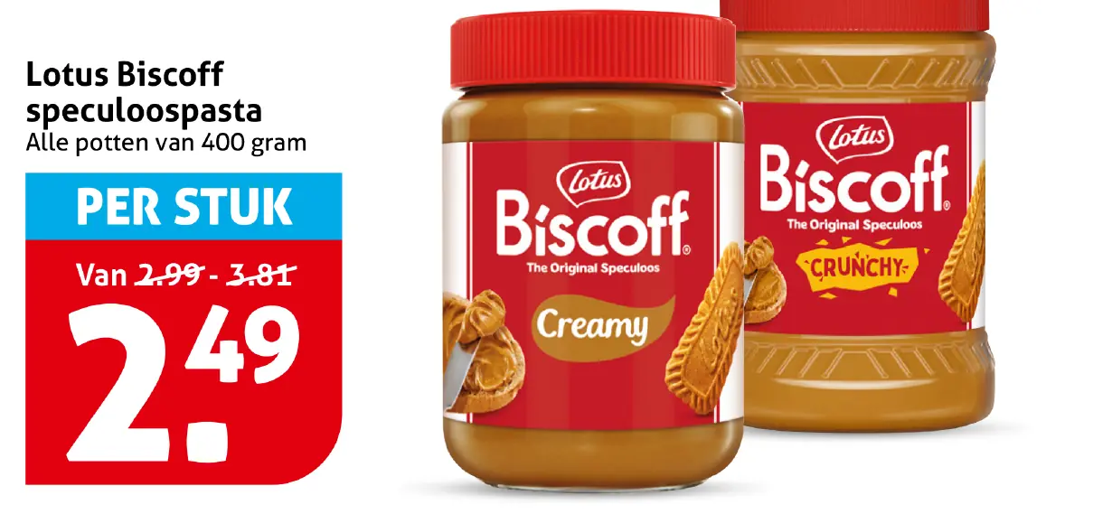 Lotus Biscoff speculoospasta