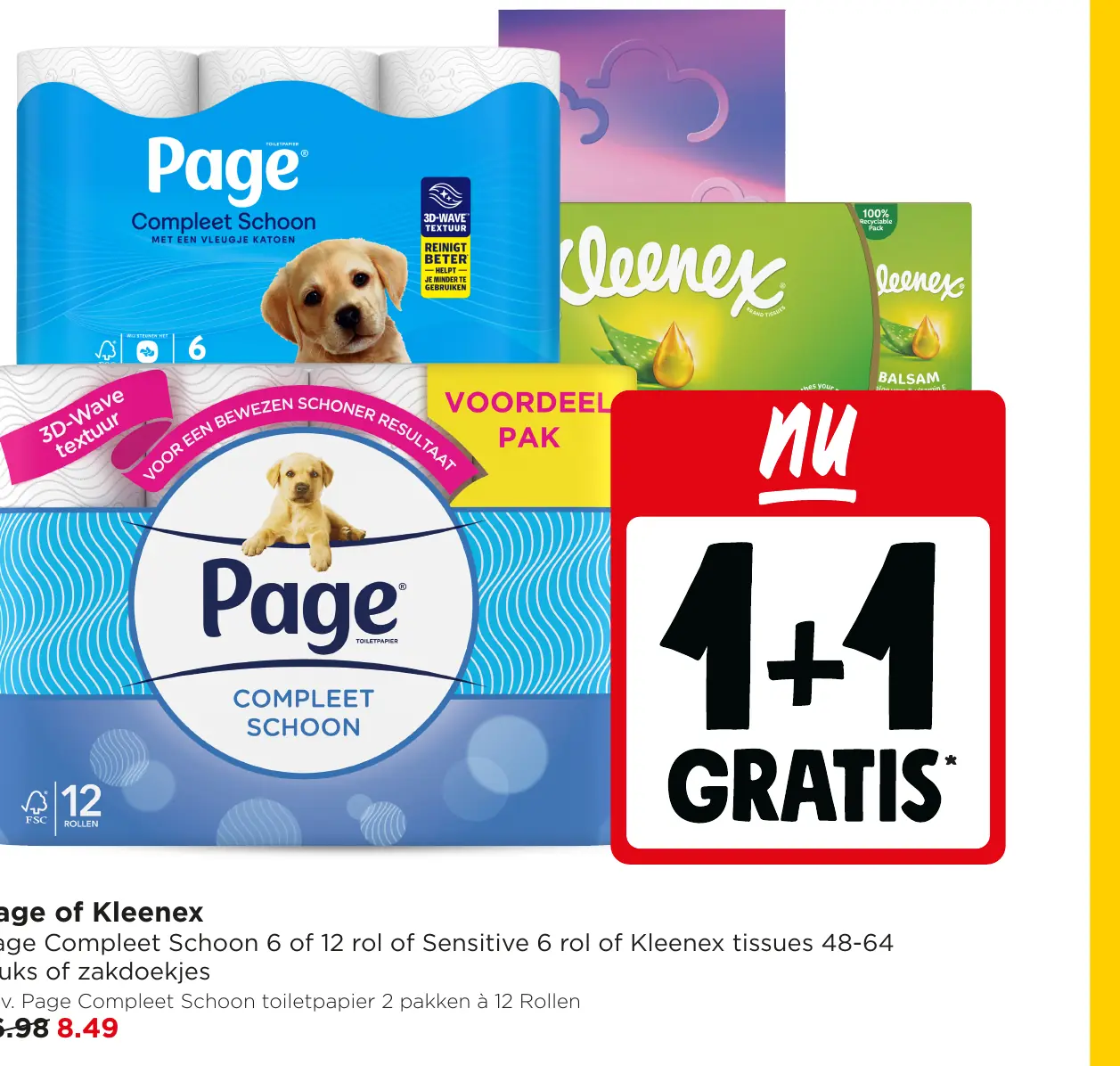Page of Kleenex