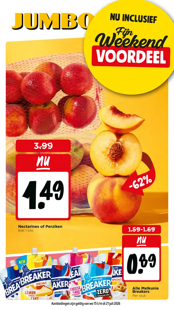 Cover van de Jumbo folder week 29