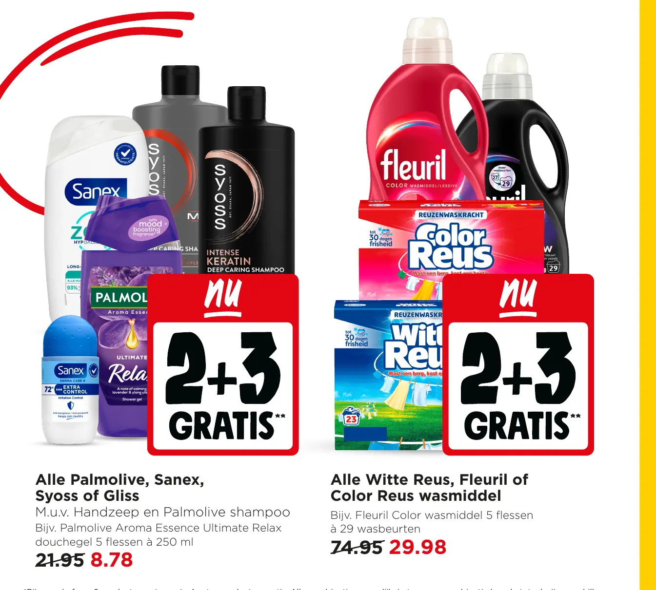 aanbieding Palmolive, Sanex, Syoss of Gliss