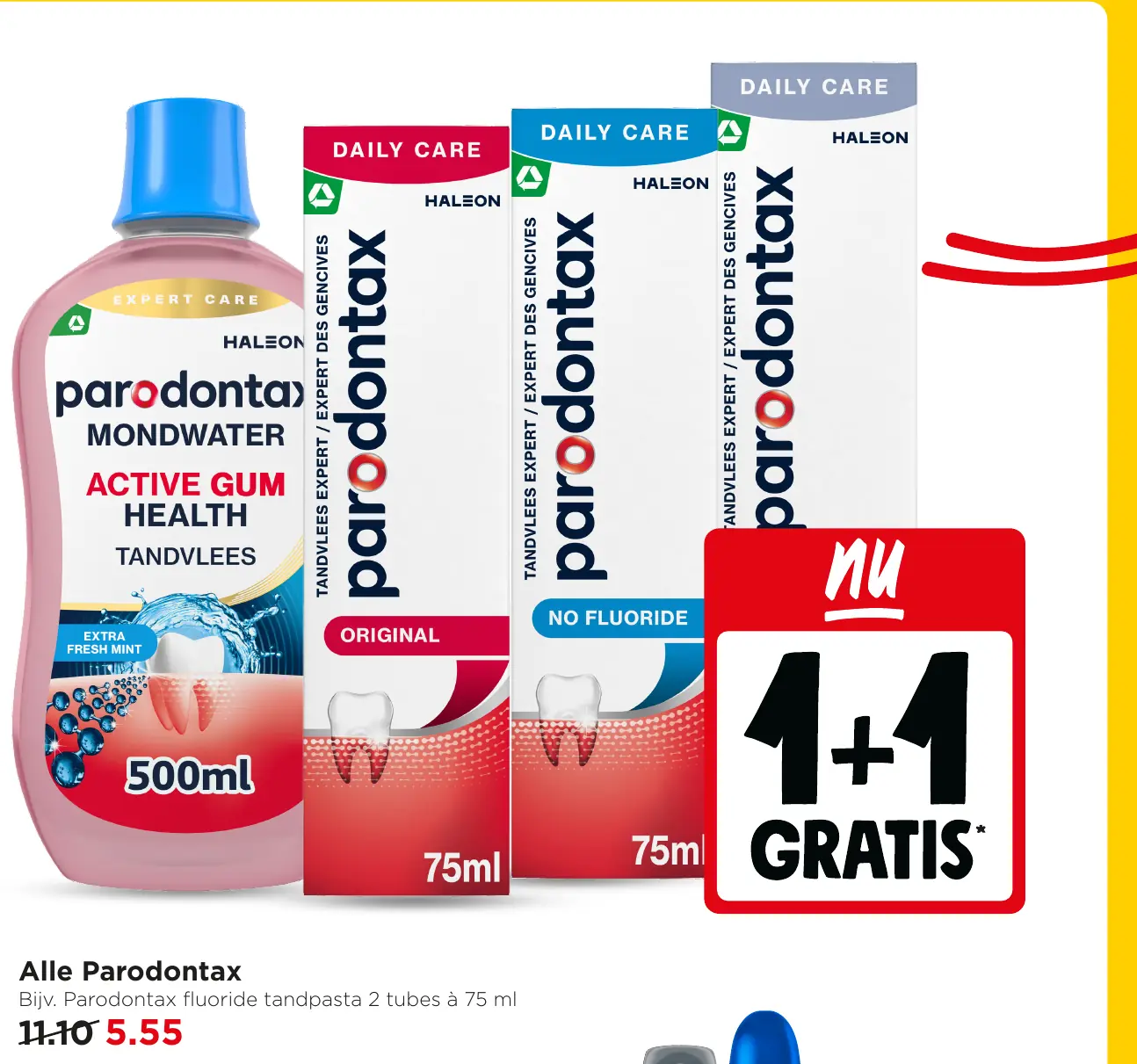 aanbieding Paradontax — 1+1 gratis
