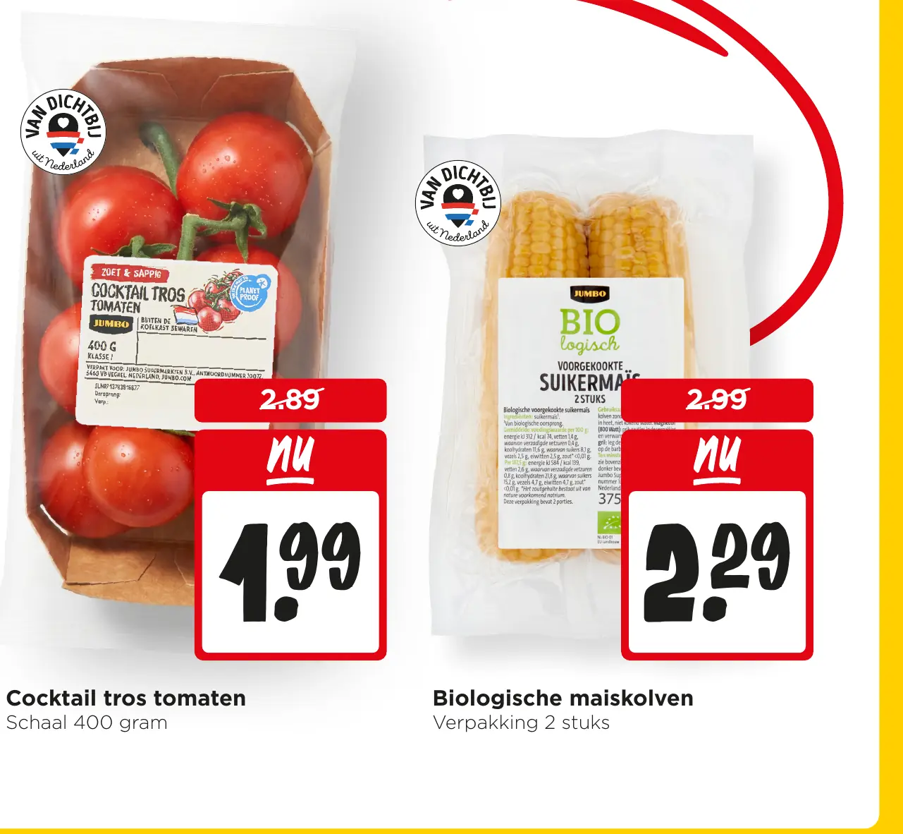 aanbieding cocktail tros tomaten