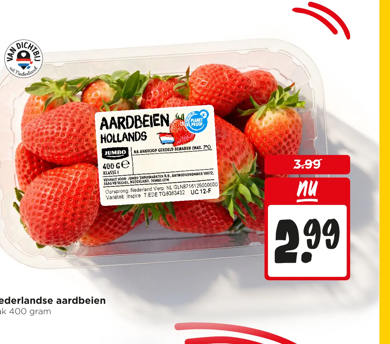 aanbiedingen aardbeien