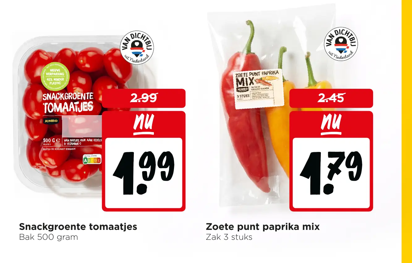 Snackgroente tomaatjes