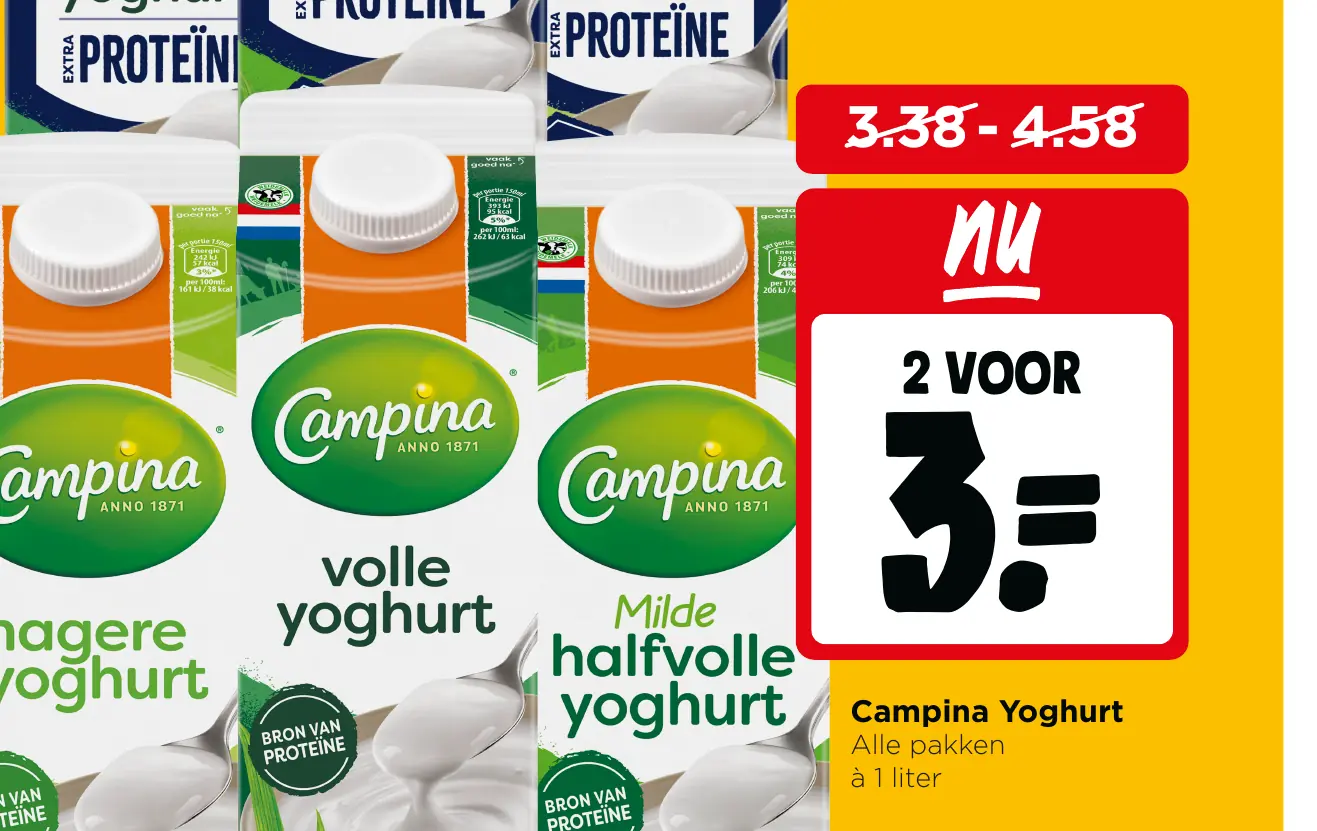 Campina yoghurt