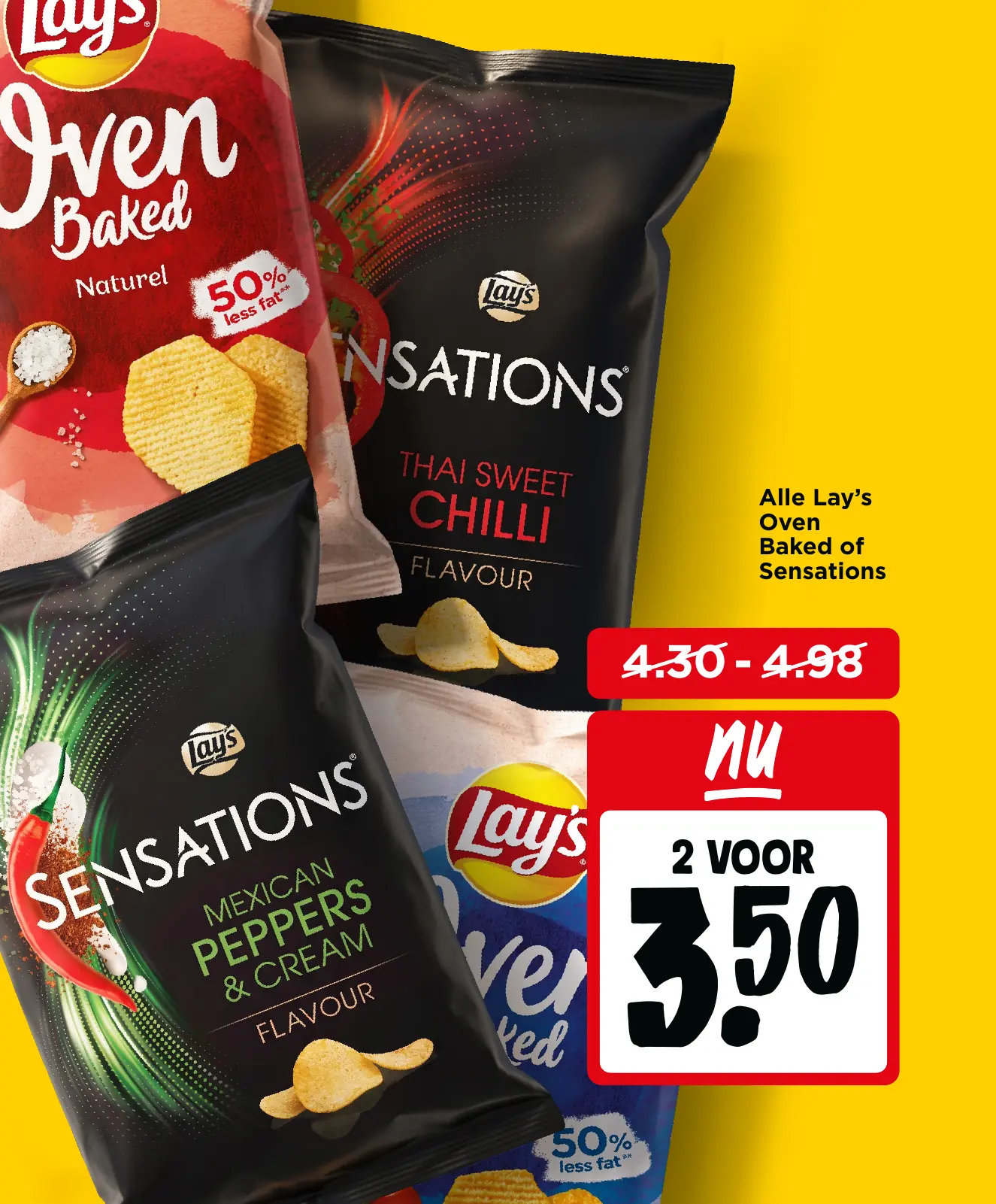 Alle Lay's Oven Baked of Sensations