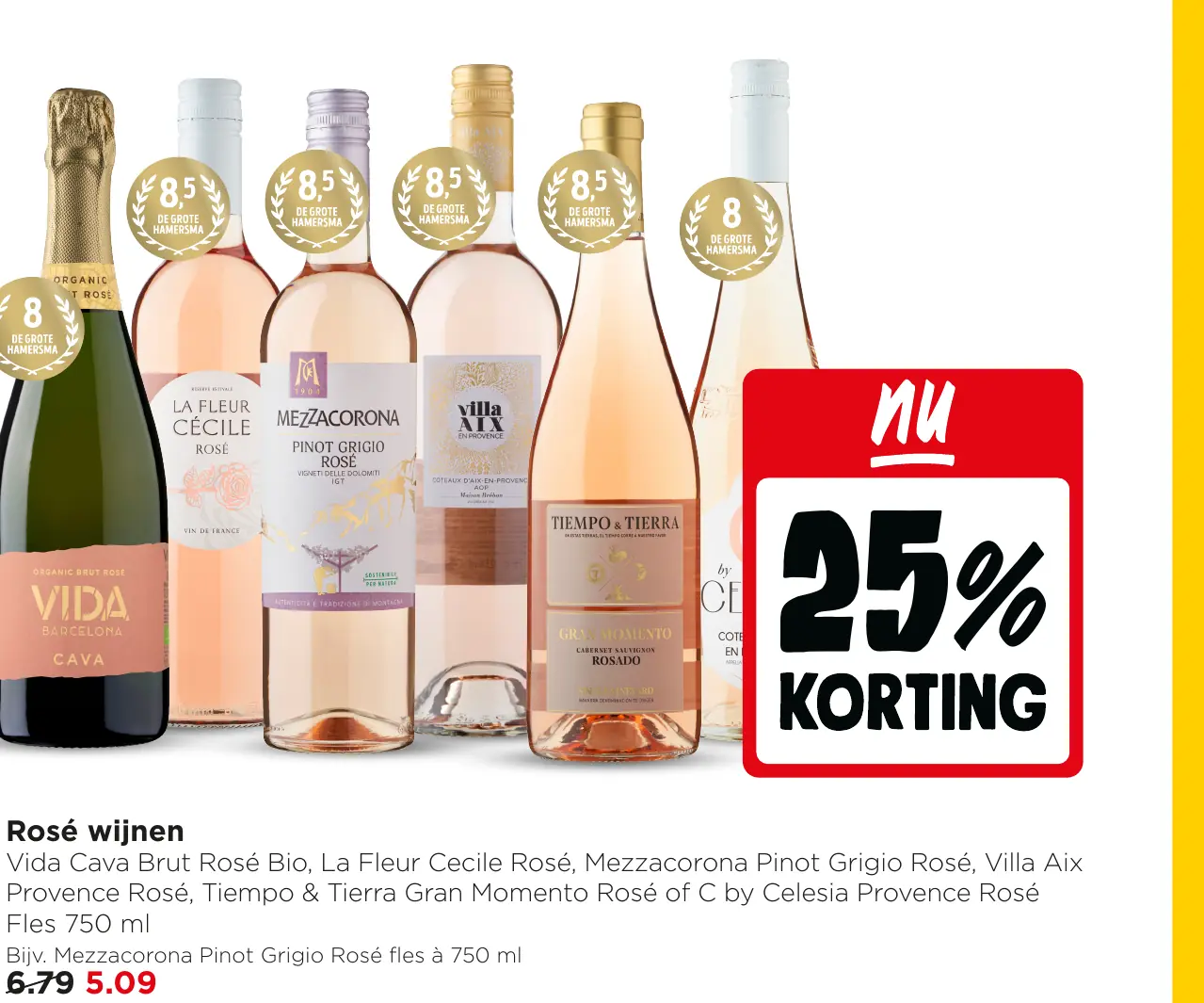 Rosé wijnen