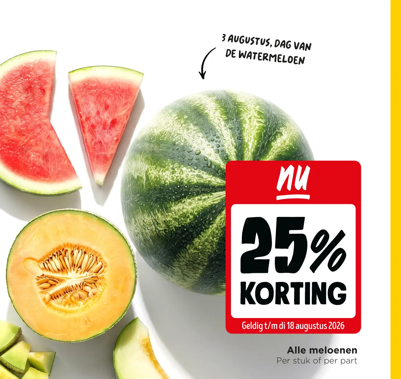 Alle meloenen