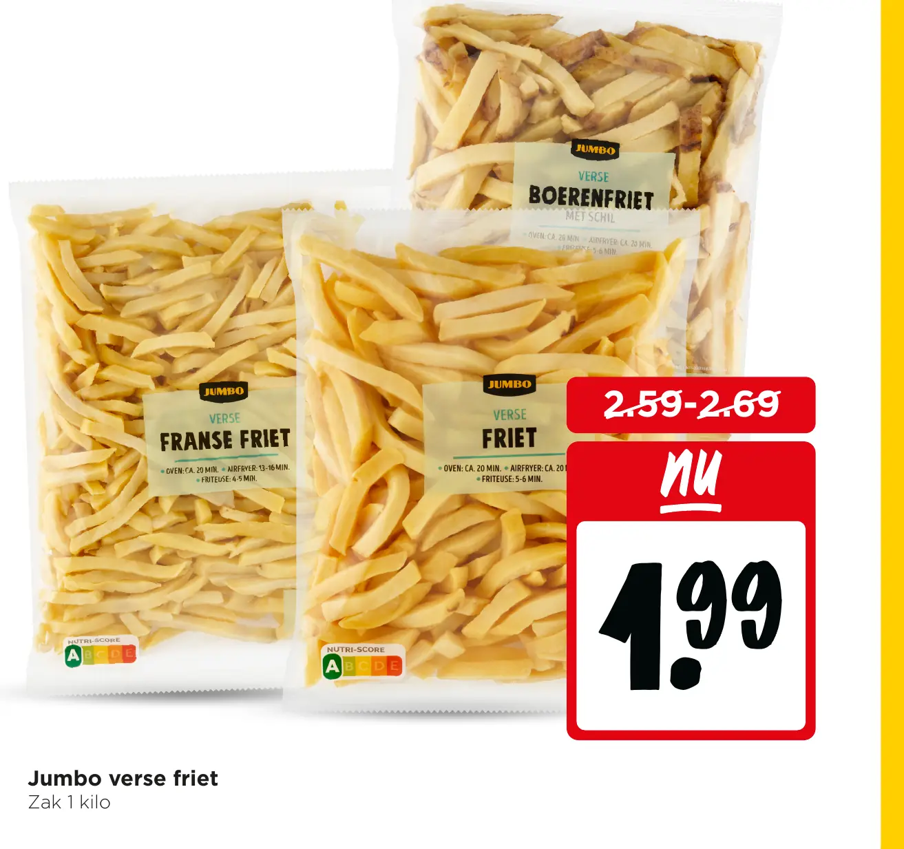 Jumbo verse friet