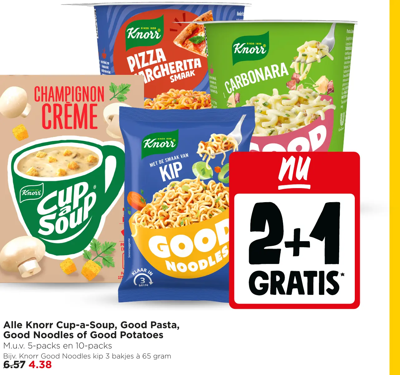 Alle Knorr Cup-a-Soup, Good Pasta, Good Noodles of Good Potatoes