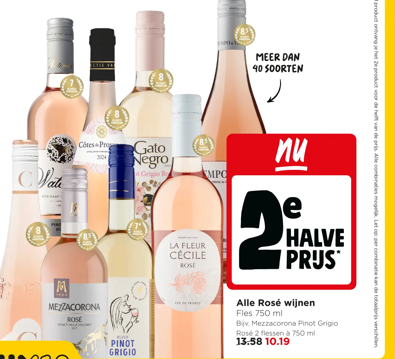 alle rosé wijnen — 25% korting