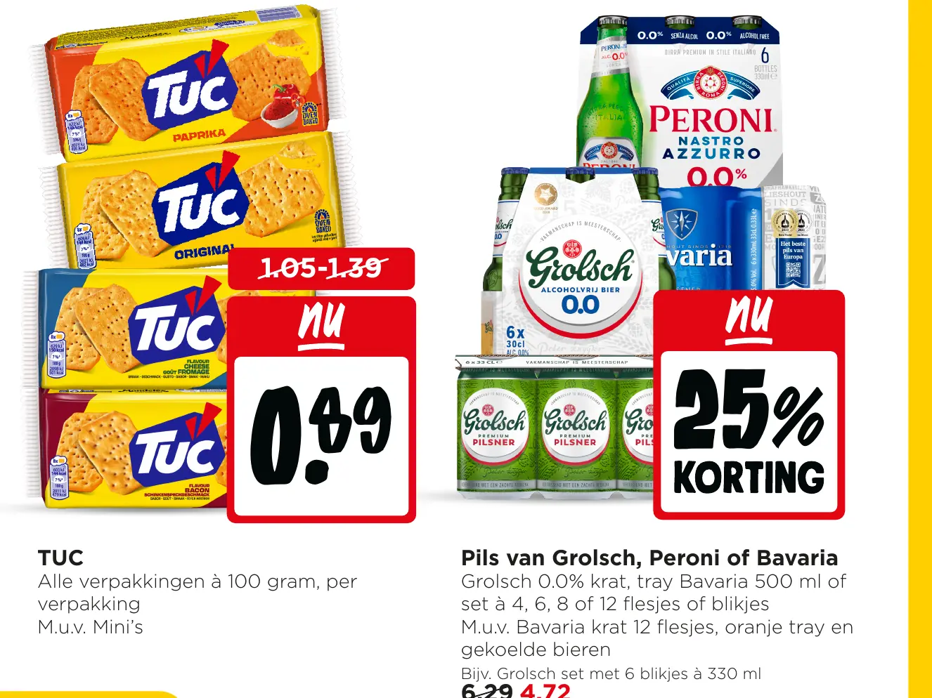 aanbieding TUC