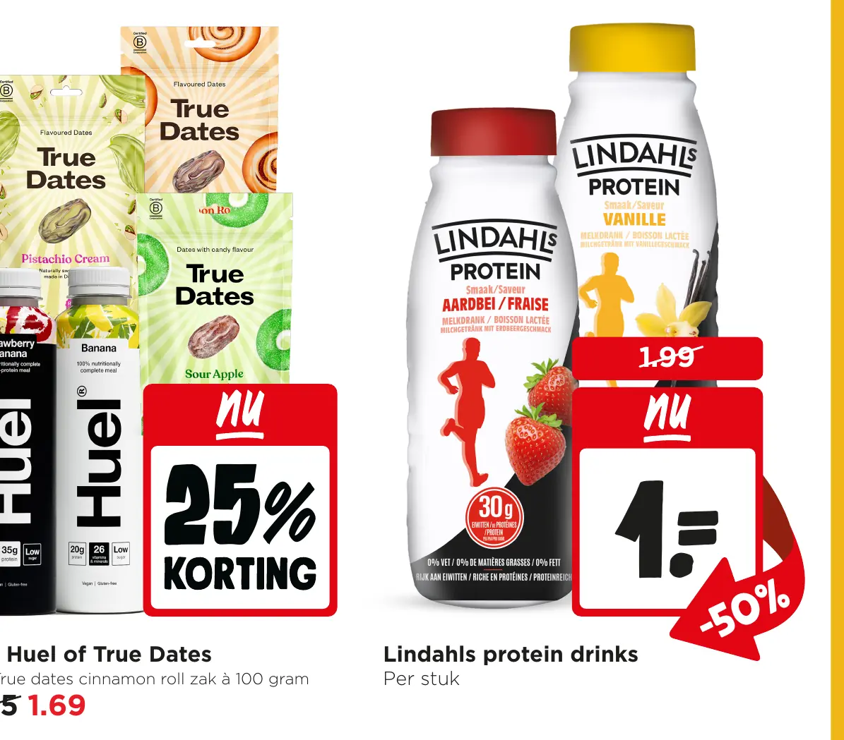 Alle Huel of True dates